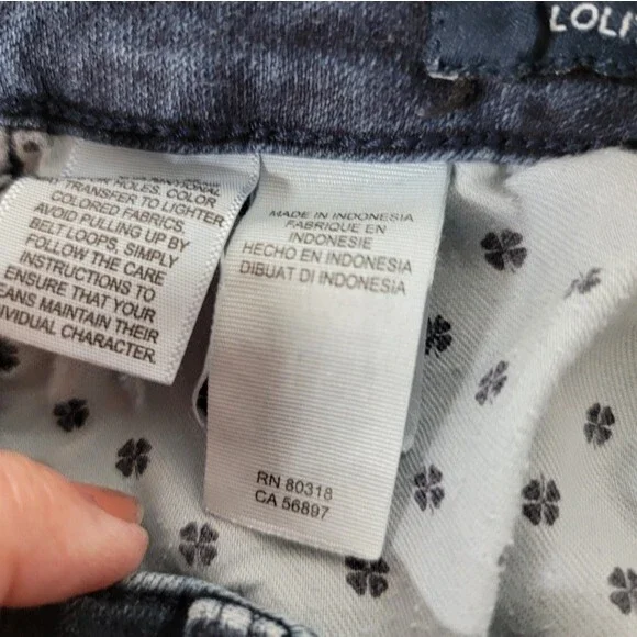 Lucky Brand lolita skinny blue jeans size 4/27 denim pants - Picture 11 of 13